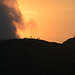 Sunrise over the Crater of the Volcano of Erta Ale