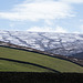 snow on the moorland