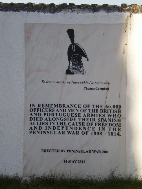 Tombstone in the English Cemetery.