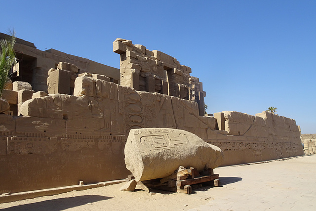 Temple Of Thutmosis III At Karnak