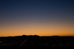 Dawn from Hayden Butte