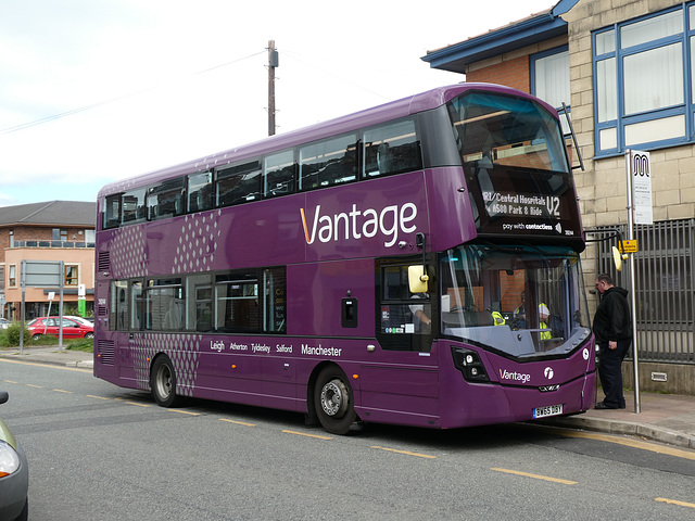 First Manchester 39240 (BW65 DBY) in Atherton - 24 May 2019 (P1020033)