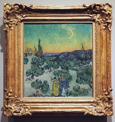 A Walk at Twilight by Van Gogh in the Metropolitan Museum of Art, July 2023