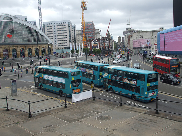 DSCF7963 Arriva Merseyside buses in Liverpool - 16 Jun 2017