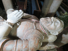turvey church, beds  (21)c16 tomb with effigies of 2nd lord mordaunt +1571 and his two wives