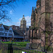 St Werburghs street with the city hall in the background