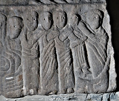 wirksworth church, derbs ; c9 carved slab