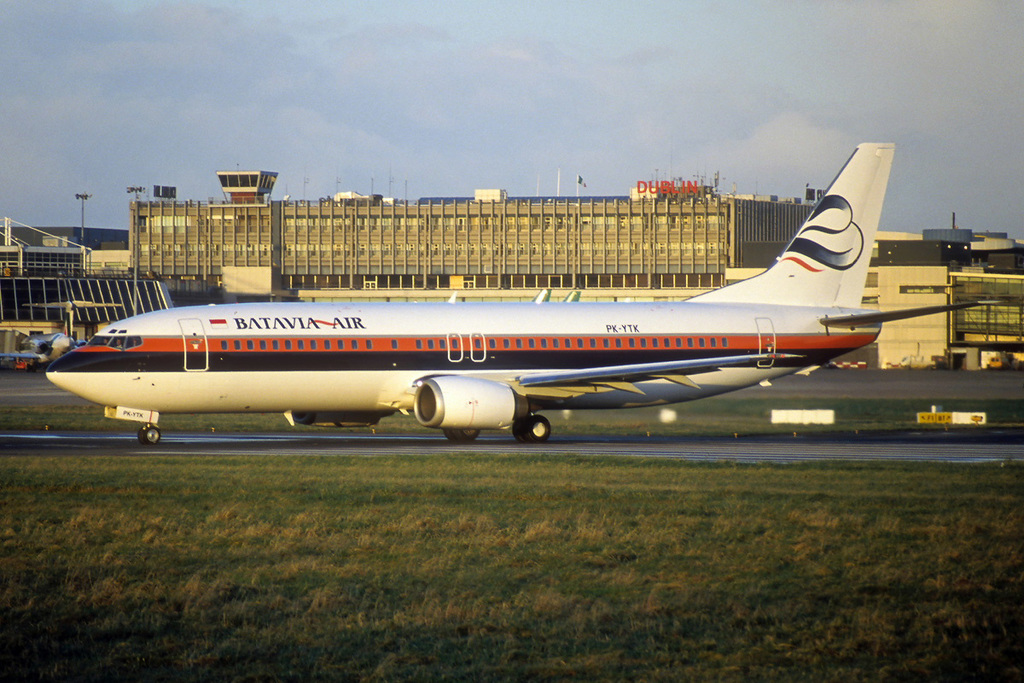 PK-YTK B737-4Y0 Batavia Air