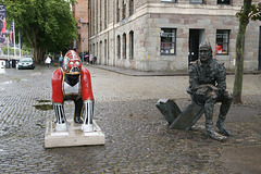 Sculptures At Narrow Quay