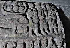 wirksworth church, derbs ; c9 carved slab