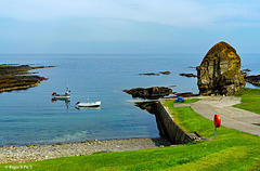 Blue Bench with a view,