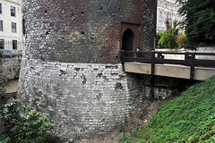 Entrée actuelle de la tour Jeanne d'Arc à Rouen