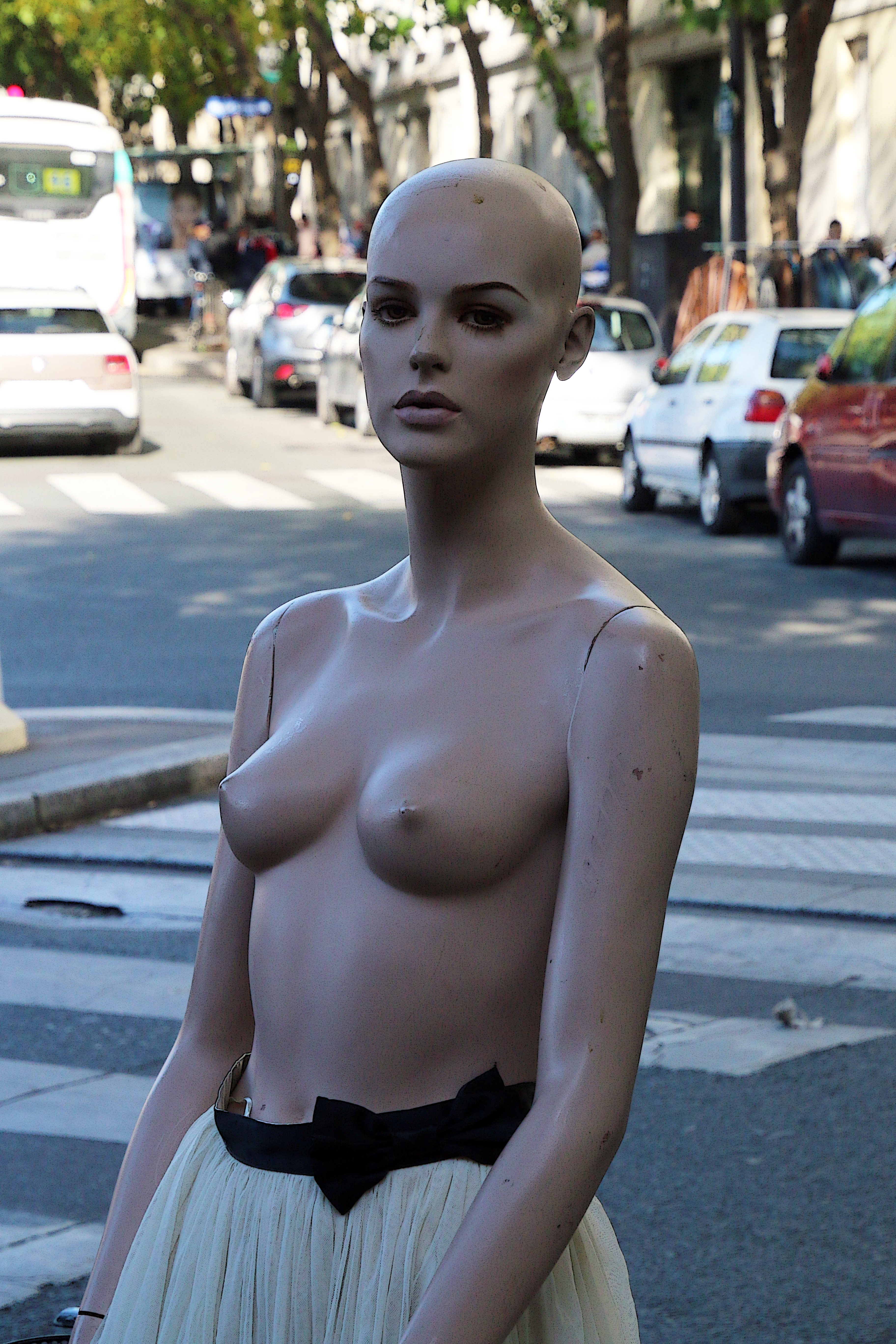 Eloignez vos enfants tout de suite . Photo extrêmement torride , qui m'a émoustillé comme un malade . Sur une brocante rue Saint-Maur à Paris 10 ème .