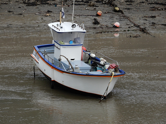 marée basse le port à sec