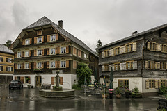 In der Gemeinde Schwarzenberg, Bregenzerwald (Österreich)