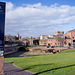 The Roman amphitheatre in Chester,