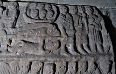 wirksworth church, derbs ; c9 carved slab