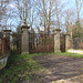 Gates to Nettleham Hall, Lincolnshire