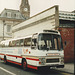 Ellen Smith (Rossendale Transport) 384 (LIB 1184) (NDW 148X) in Newgate, Rochdale - 16 Apr 1995 (260-14)