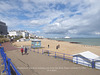 Eastbourne sea front looking east from the Wish Tower towards the Pier 15 4 2021