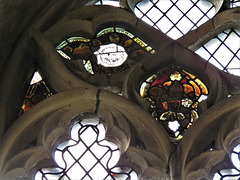 edington church wilts  c14 glass