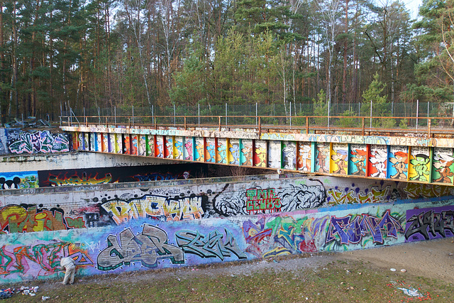 Graffiti-Brücke