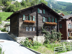 Altes Wallisser Holzhaus