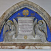 turvey church, beds  (27)c19 tomb of charles longuet higgins +1885 angel mourners by armstead