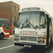 Ellen Smith (Rossendale Transport) 383 (LIB 1183) (NDW 149X) and 321 (RJI 8721) (F348 JSU) in Newgate, Rochdale - 16 Apr 1995 (260-20)