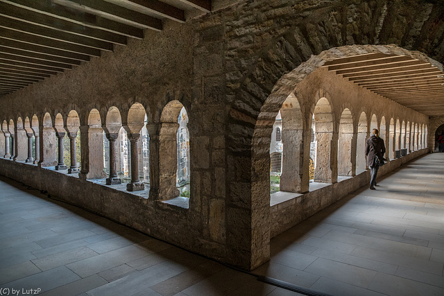 Kreuzgang hinterm Hildesheimer Dom - Cloister behind Hildesheim's Cathedral