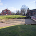A view of the Roman amphitheatre in Chester