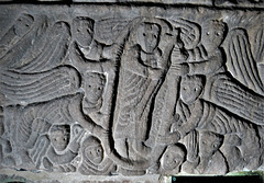 wirksworth church, derbs ; c9 carved slab