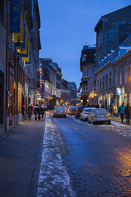 Promenade vieux Montréal.