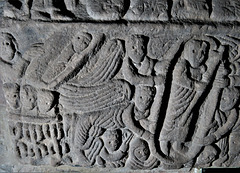 wirksworth church, derbs ; c9 carved slab