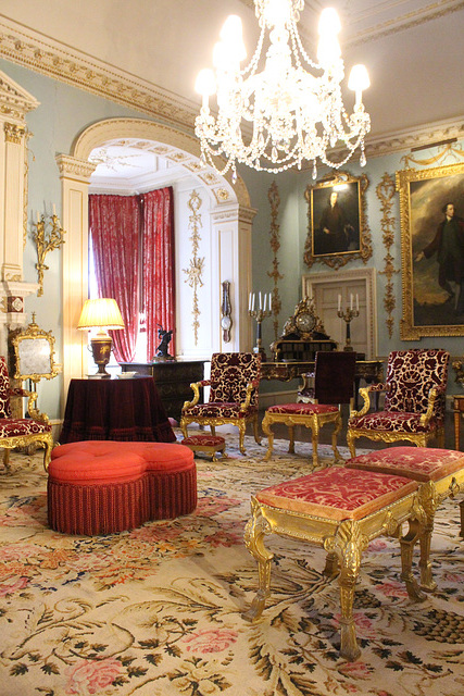 State Drawing Room, Grimsthorpe Castle, Lincolnshire