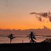 coucher de soleil sur l'océan indien