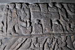 wirksworth church, derbs ; c9 carved slab