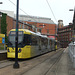 DSCF0662  Manchester Metrolink car set 3024 in Manchester -  5 Jul 2015