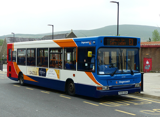 Stagecoach 34749 in Brynmawr - 4 June 2016