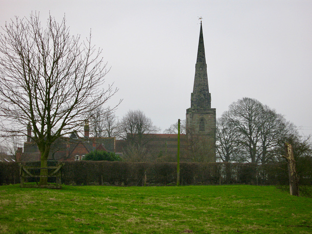 Church of All Saints at Seckington