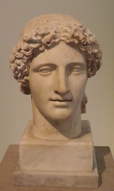 Head of Apollo (Kassel-Type) in the Naples Archaeological Museum, July 2012