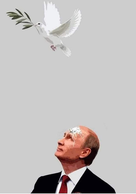 UKR [meme] - put1n's not a dove
