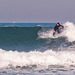 Surfista en acción. Playa de Barinatxe, Sopelana.