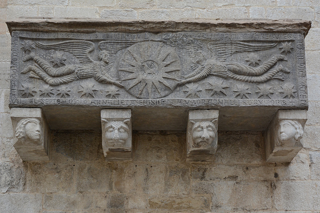 Girona, Detail of Basilica de Sant Feliu