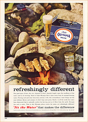 Olympia Beer Ad, 1959