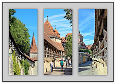 Rothenburg ob der Tauber, Stadtmauer