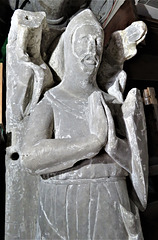 edington church, wilts, c14 knight effigy tomb imber   (6)