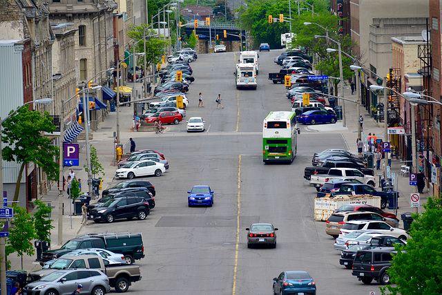 Canada 2016 – Guelph – A view down Macdonell Street