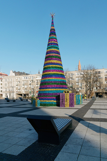 Sapin en couleurs