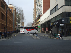 DSCF6314 Airport Bus Express BX65 WBF entering Victoria Coach Station, London - 11 Mar 2017